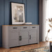 Wooden Sideboard 166cm Wide With 3 Doors And 3 Drawers - Bohol