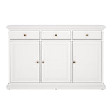 Wooden Sideboard With 3 Doors And 3 Drawers - Paris