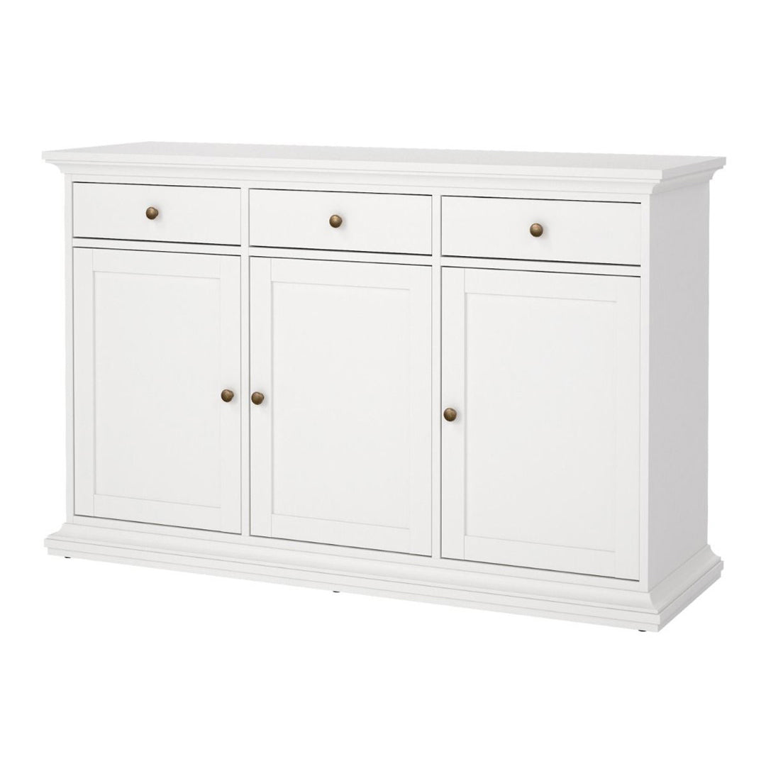 Wooden Sideboard With 3 Doors And 3 Drawers - Paris