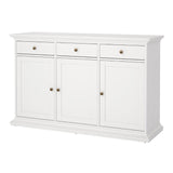 Wooden Sideboard With 3 Doors And 3 Drawers - Paris