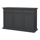 Wooden Sideboard With 3 Doors And 3 Drawers - Paris