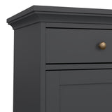 Wooden Sideboard With 3 Doors And 3 Drawers - Paris
