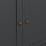 Wooden Sideboard With 3 Doors And 3 Drawers - Paris