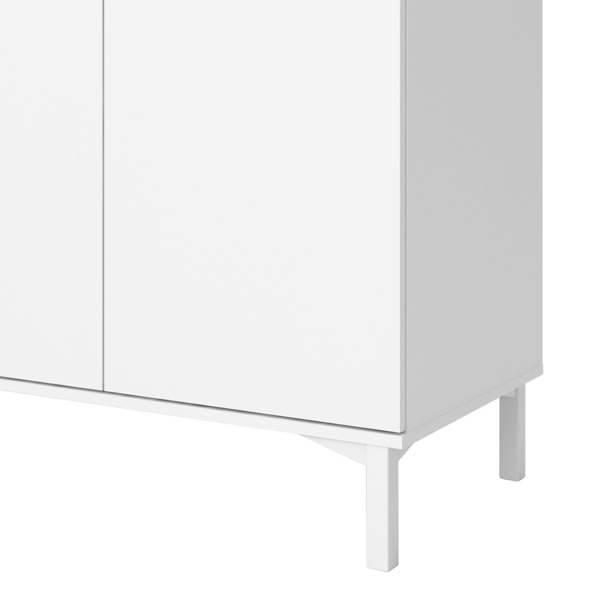 Wooden Sideboard With 3 Doors And 3 Drawers - Roomers