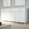 Wooden Sideboard With 3 Doors And 3 Drawers - Sali