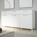 Wooden Sideboard With 3 Doors And 3 Drawers - Sali