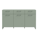 Wooden Sideboard With 3 Doors And 3 Drawers - Sali