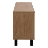 Wooden Sideboard With 3 Doors in Herringbone Effect - Brighton