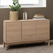 Wooden Sideboard 135.4cm Wide With 3 Doors - Linley