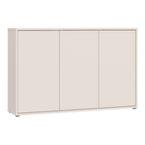 Wooden Sideboard With 3 Push-to-Open Doors - Alice Springs