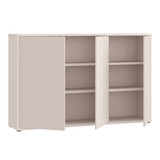 Wooden Sideboard With 3 Push-to-Open Doors - Alice Springs