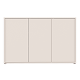 Wooden Sideboard With 3 Push-to-Open Doors - Alice Springs