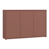 Wooden Sideboard With 3 Push-to-Open Doors - Alice Springs