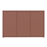 Wooden Sideboard With 3 Push-to-Open Doors - Alice Springs