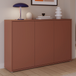 Wooden Sideboard With 3 Push-to-Open Doors - Alice Springs