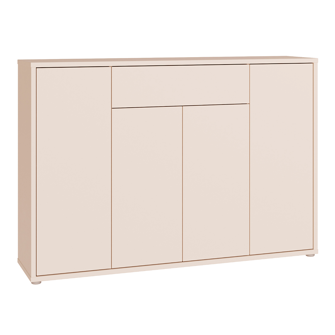Wooden Sideboard With 4 Doors And 1 Drawer - Alice Springs