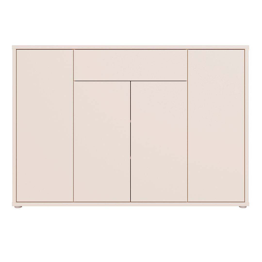 Wooden Sideboard With 4 Doors And 1 Drawer - Alice Springs