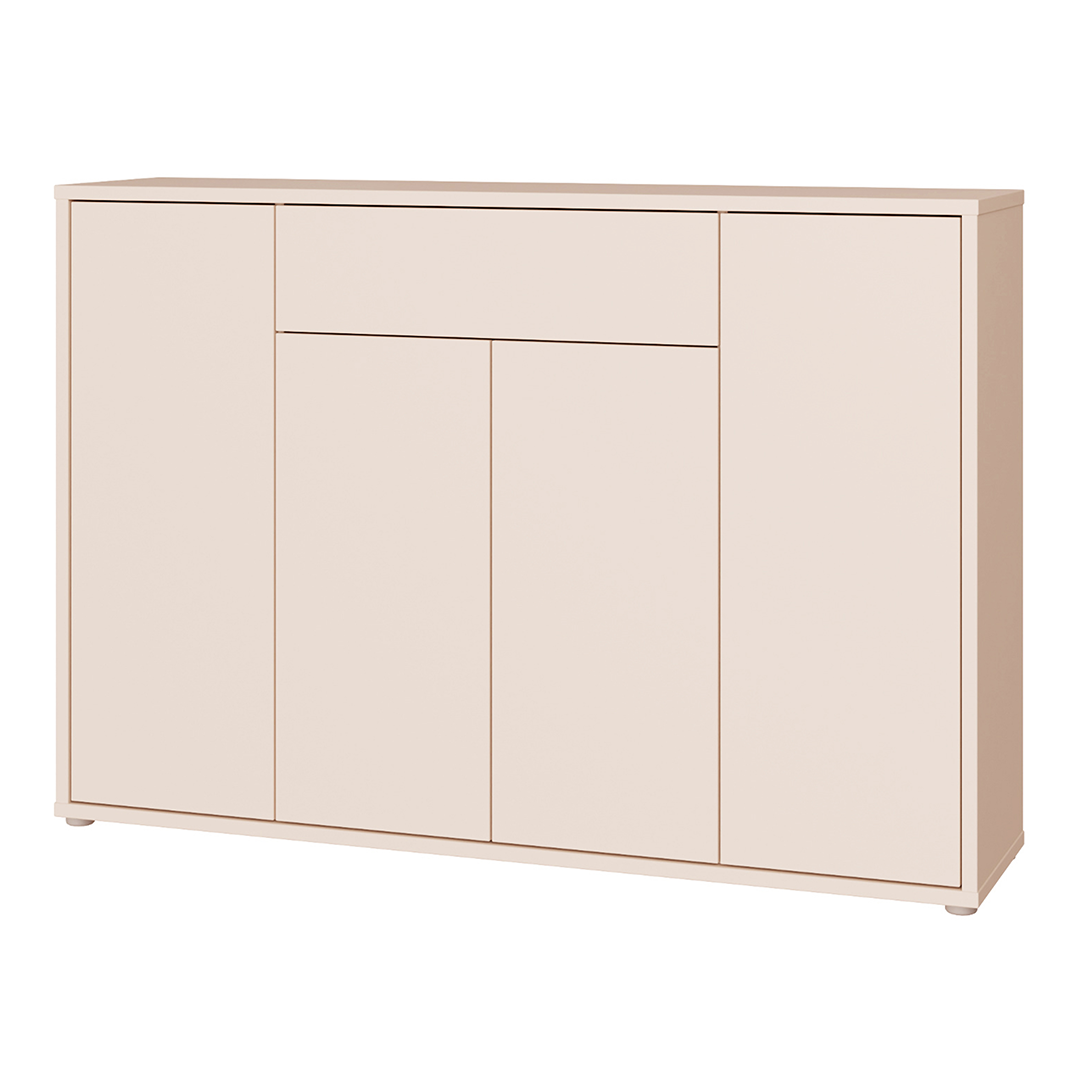 Wooden Sideboard With 4 Doors And 1 Drawer - Alice Springs