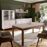 Wooden Sideboard With 4 Doors And 1 Drawer - Wensley