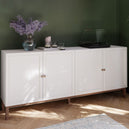 Wooden Sideboard With 4 Doors And 1 Drawer - Wensley