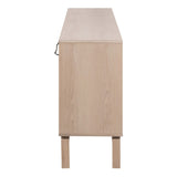 Wooden Sideboard With 4 Doors - Linley