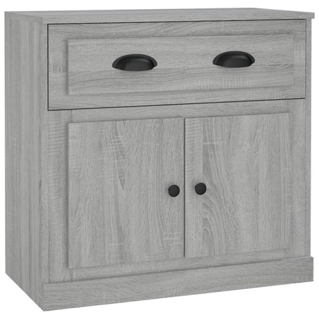 Wooden Sideboard 60cm Wide With 2 Doors And 1 Drawer in Set Of 2 - Vantage Home