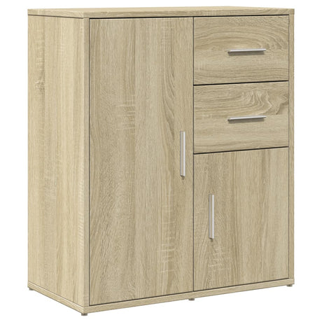 Wooden Sideboard 60cm Wide With 2 Doors And 2 Drawers - Vantage Home