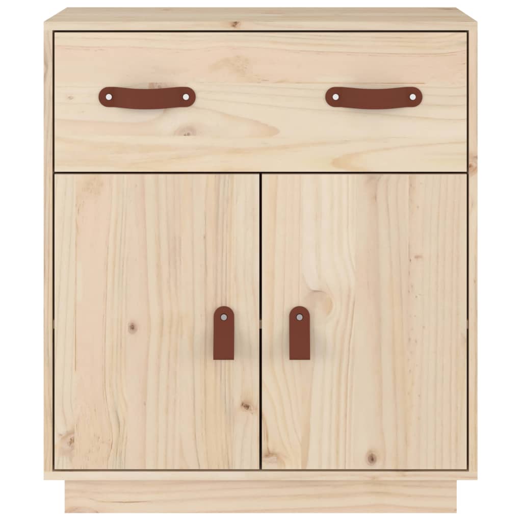Wooden Sideboard 65.5cm Wide With 2 Doors 1 Drawer - Vantage Home