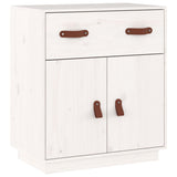 Wooden Sideboard 65.5cm Wide With 2 Doors 1 Drawer - Vantage Home