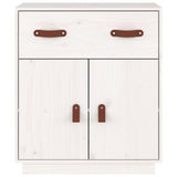 Wooden Sideboard 65.5cm Wide With 2 Doors 1 Drawer - Vantage Home