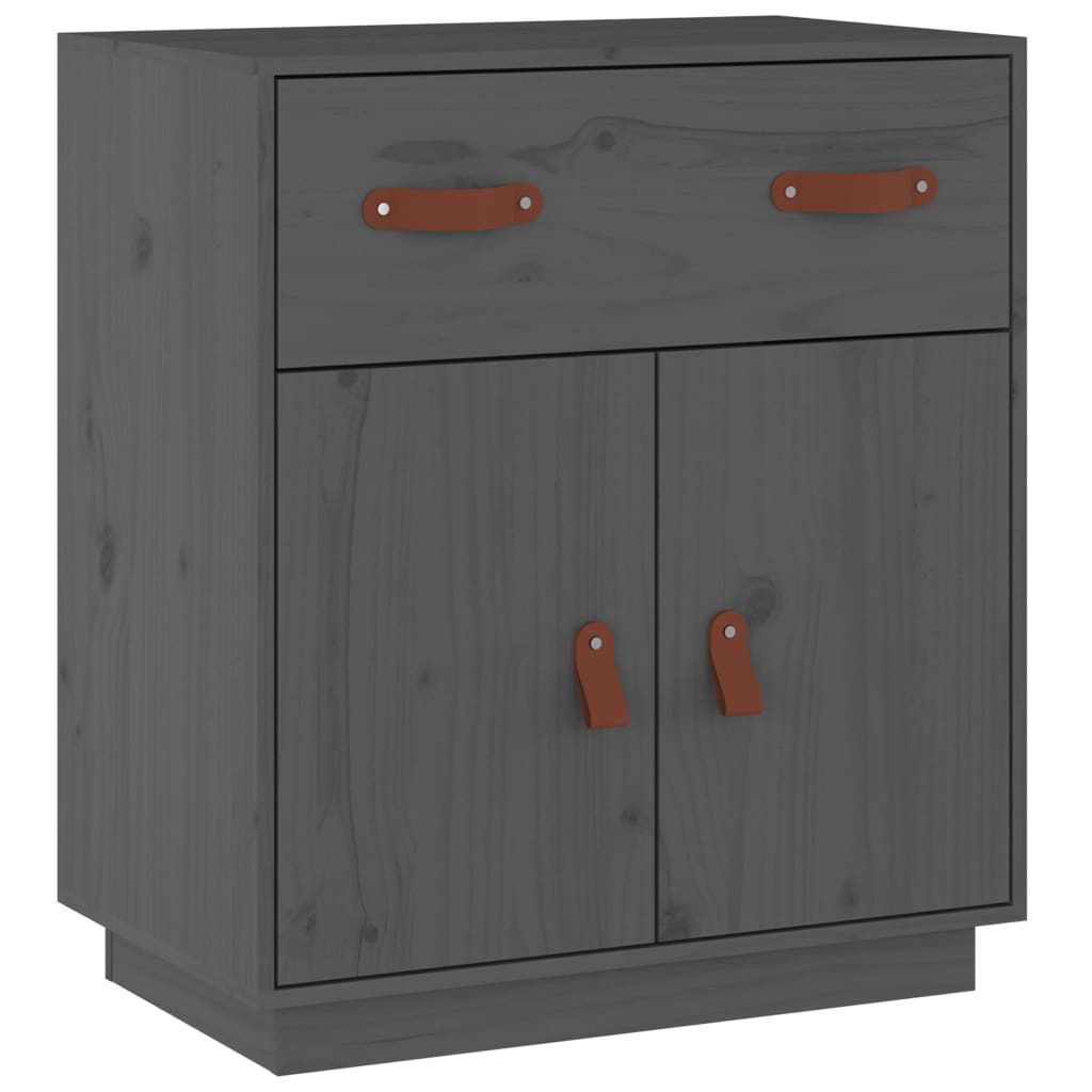 Wooden Sideboard 65.5cm Wide With 2 Doors 1 Drawer - Vantage Home