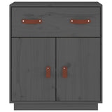 Wooden Sideboard 65.5cm Wide With 2 Doors 1 Drawer - Vantage Home