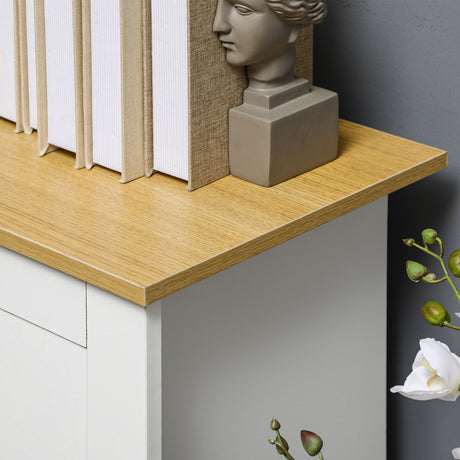 Wooden Sideboard 78cm Wide With 2 Doors And 2 Drawers - Velmora