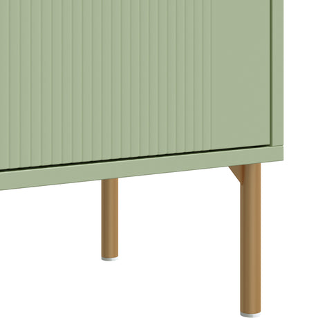 Wooden Sideboard 80cm Wide With 2 Doors And 2 Drawers - Velmora