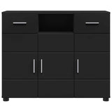 Wooden Sideboard 88.5cm Wide With 3 Doors And 2 Drawers - Vantage Home