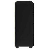 Wooden Sideboard 88.5cm Wide With 3 Doors And 2 Drawers - Vantage Home