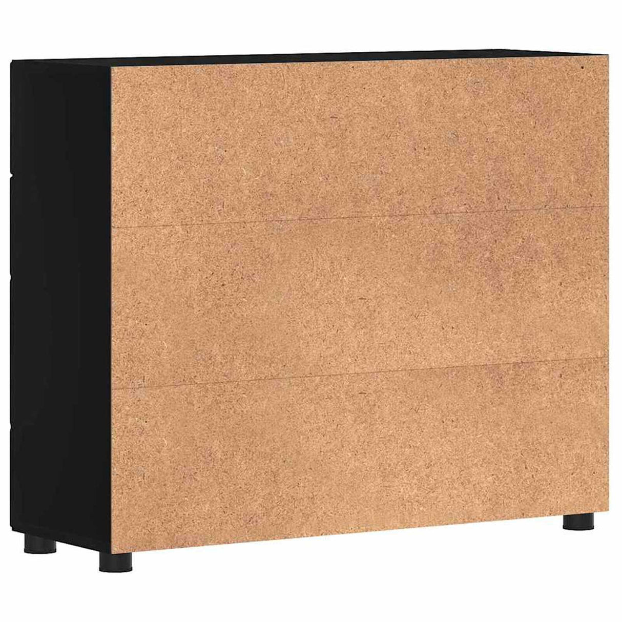 Wooden Sideboard 88.5cm Wide With 3 Doors And 2 Drawers - Vantage Home