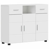 Wooden Sideboard 88.5cm Wide With 3 Doors And 2 Drawers - Vantage Home