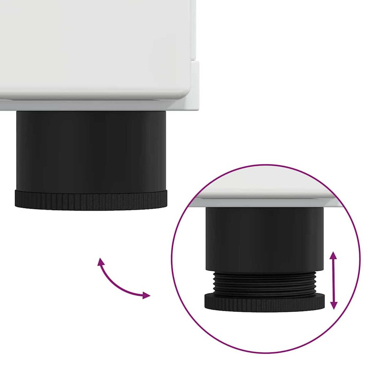 Wooden Sideboard 88.5cm Wide With 3 Doors And 2 Drawers - Vantage Home