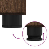 Wooden Sideboard 88.5cm Wide With 3 Doors And 2 Drawers - Vantage Home