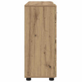 Wooden Sideboard 88.5cm Wide With 3 Doors And 2 Drawers - Vantage Home