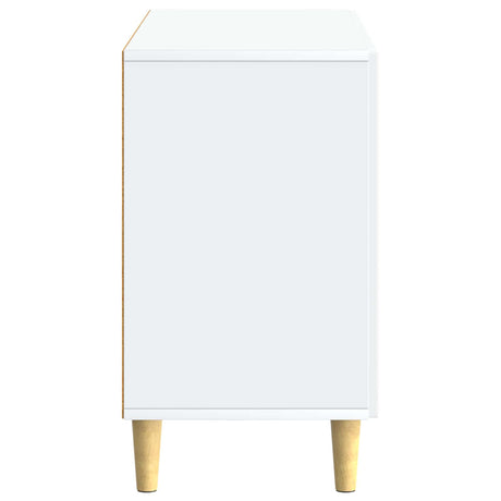 Wooden Sideboard 89cm Wide With 2 Doors And 2 Drawers - Vantage Home