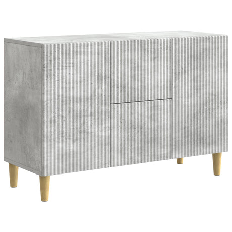 Wooden Sideboard 89cm Wide With 2 Doors And 2 Drawers - Vantage Home