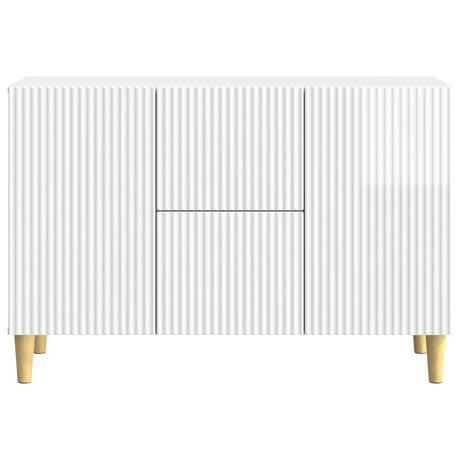 Wooden Sideboard 89cm Wide With 2 Doors And 2 Drawers - Vantage Home