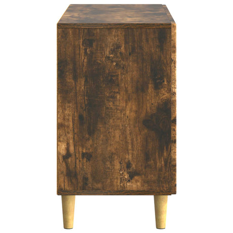 Wooden Sideboard 89cm Wide With 2 Doors And 2 Drawers - Vantage Home