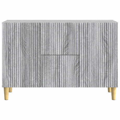 Wooden Sideboard 89cm Wide With 2 Doors And 2 Drawers - Vantage Home