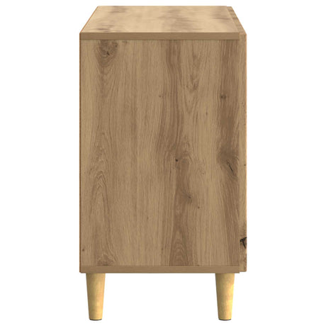 Wooden Sideboard 89cm Wide With 2 Doors And 2 Drawers - Vantage Home