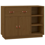 Wooden Sideboard 98.5cm Wide With 2 Doors 1 Drawer - Vantage Home
