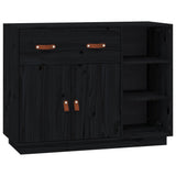 Wooden Sideboard 98.5cm Wide With 2 Doors 1 Drawer - Vantage Home