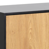 Wooden Sideboard Small With 1 Door And 3 Drawers - Seaford